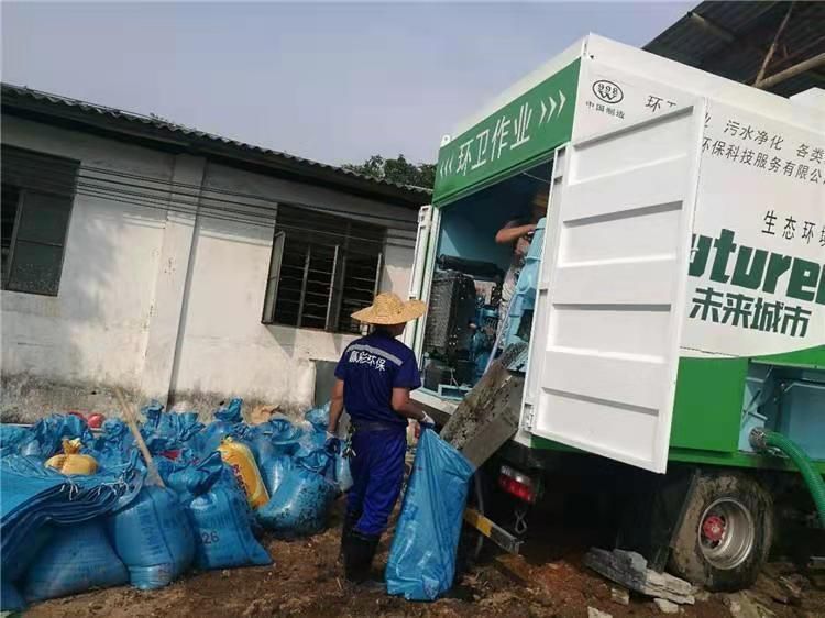 阳泉工业污泥压干处理
